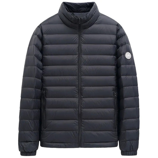 Men's Thin Cotton Coat Winter New Thin Cotton Coat Ready Stock Wholesale Men's Cotton Jacket Short Ribbed Coat Short Style