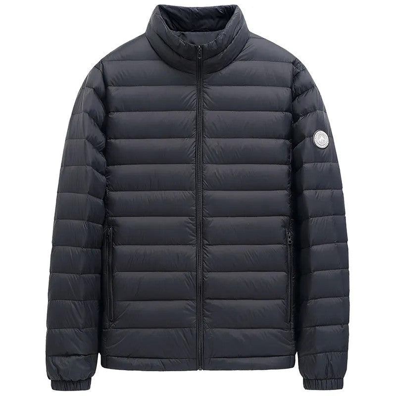 Men's Thin Cotton Coat Winter New Thin Cotton Coat Ready Stock Wholesale Men's Cotton Jacket Short Ribbed Coat Short Style