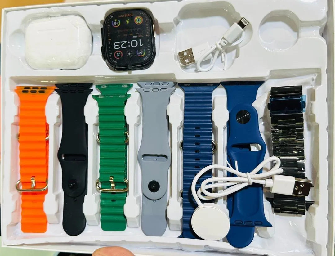 *Product Name*: Multicolor Smart Watch with Silicone & Metal Design