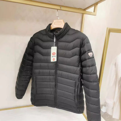 Men's Thin Cotton Coat Winter New Thin Cotton Coat Ready Stock Wholesale Men's Cotton Jacket Short Ribbed Coat Short Style